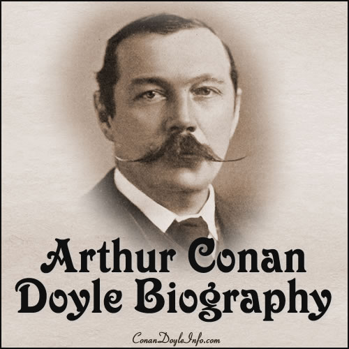 conan doyle short biography